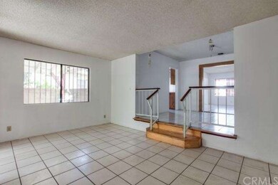 View from the family room to the den/office and fr