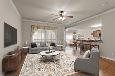 Living Room Virtually Staged