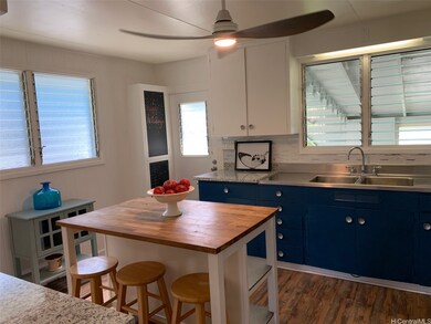 Large Kitchen with Island.