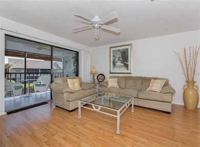 Living room with sliders to lanai