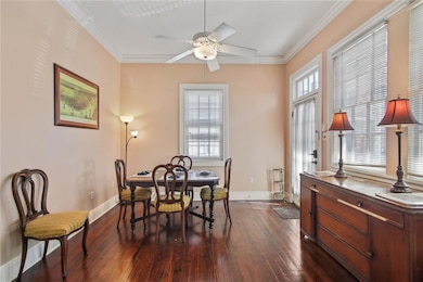Walk into dining room with plenty of window light