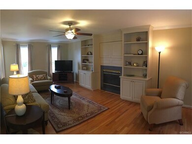 Refinished floors.