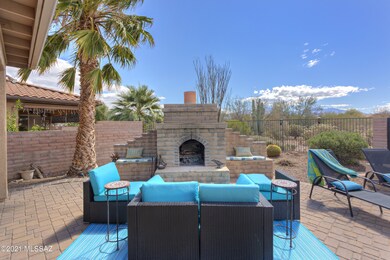 Fireplace and Outdoor Sitting Area