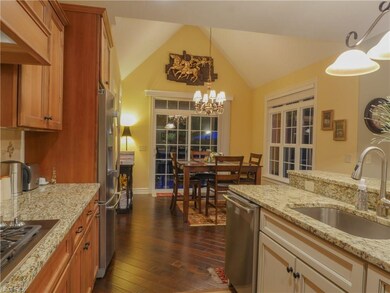 Another view of the kitchen on this side of the is
