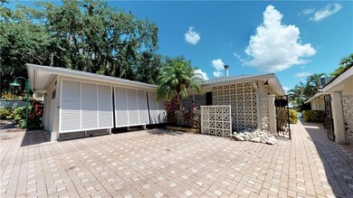 Paver driveway and one car garage