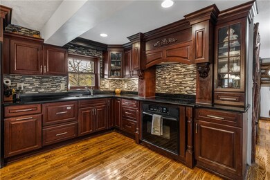 Granite counters beautiful back splash
