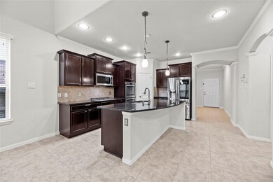  Gourmet island kitchen with upgraded cabinetry &