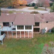 Aerial over rooftop