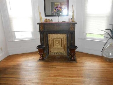 Living Room Decorative fireplace in formal dining 