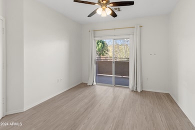 Primary exit to balcony