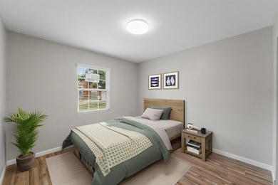 The second bedroom. [virtually staged]