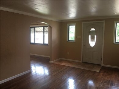 Lots of natural light comes in on the first floor.
