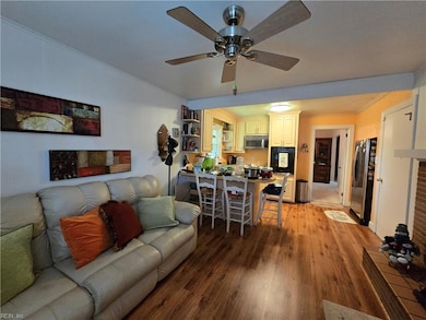 Family Room open to the Kitchen