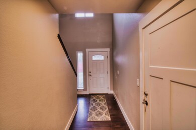 Front door and entry