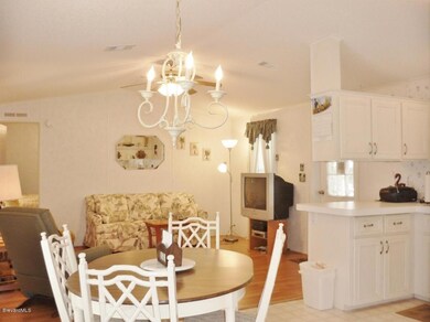 Kitchen and living room