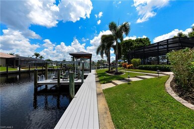 VIEW FROM SIDE OF HOUSE WITH THE CANAL