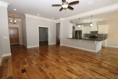 Family Room looking back to kitchen.