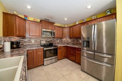 Kitchen refresh with solid wood cabinets and stain