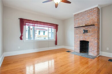 Looking towards front of the house.