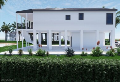 side view of property with a carport and stairs