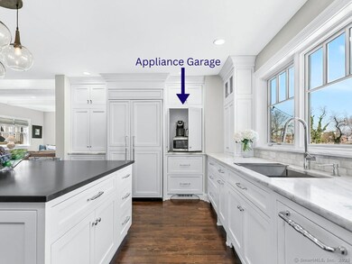 Convenient appliance garage - a sleek hideaway for