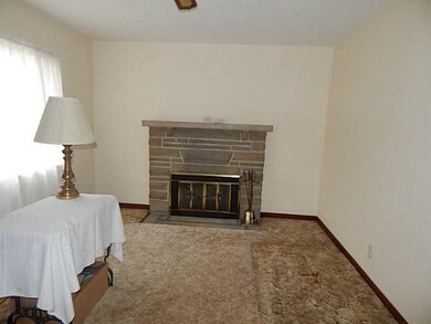 Living Room. Living Room with log burning fireplac