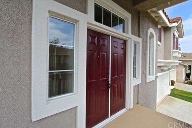 Impressive double door entry