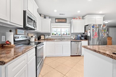 Plenty of natural light through the kitchen window