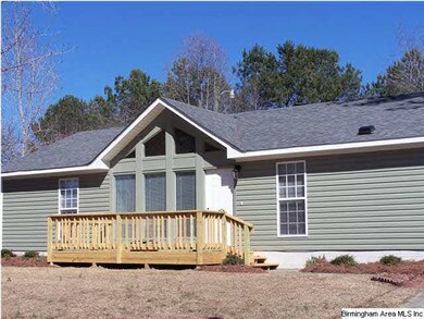 Front view of house
