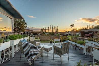 Spacious Front Home Deck to take in the Beauty