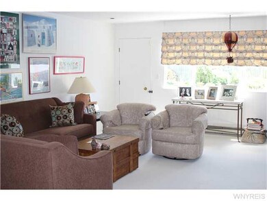 Family Room Large family room addition overlooking