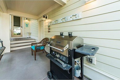 Outdoor entrance to the garage