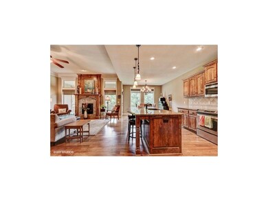 Open floor plan and updated decor