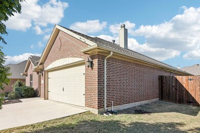 View of home's exterior featuring a garage