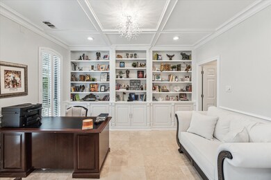 STUDY- Home office with front yard views and lots