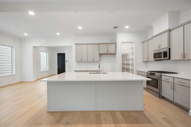 Step into a large and open kitchen, highlighted by