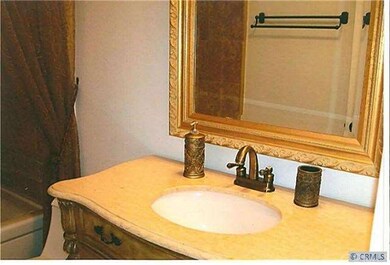 Full size remodeled guest bathroom with new vanity