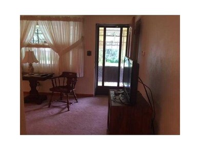 Living Room. Living room with nice front door
