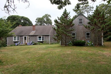 Front of both houses.
