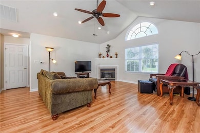 Enjoy the cozy charm of the built-in gas fireplace