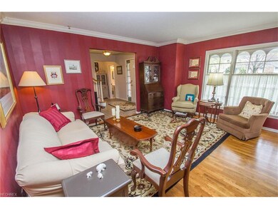 Beautuiful hardwood floors are found throughout th