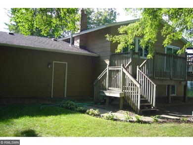 Entertain family and friends on the large deck wit
