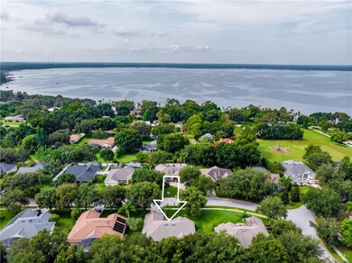 Areal view of the house
