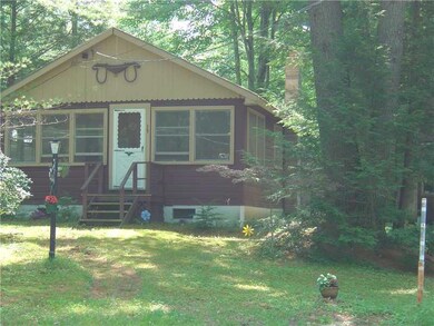 Exterior Front. Nice flat corner lot...