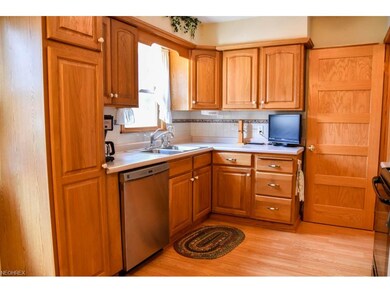 Kitchen has a pantry.
