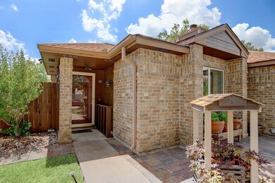 Paver stones and pressure washed walkway