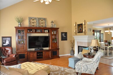 Large open family room.