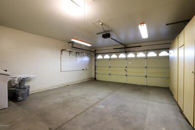 Garage with Cabinets for Storage