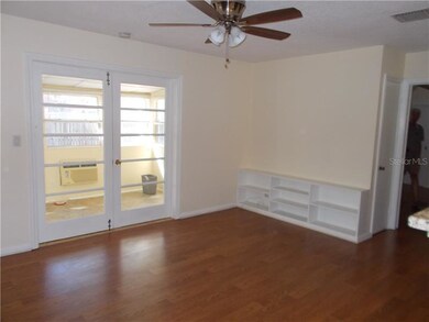 Lovely laminate floors and French Doors to Florida