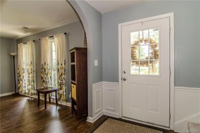 Welcome friends and family in the foyer entryway.